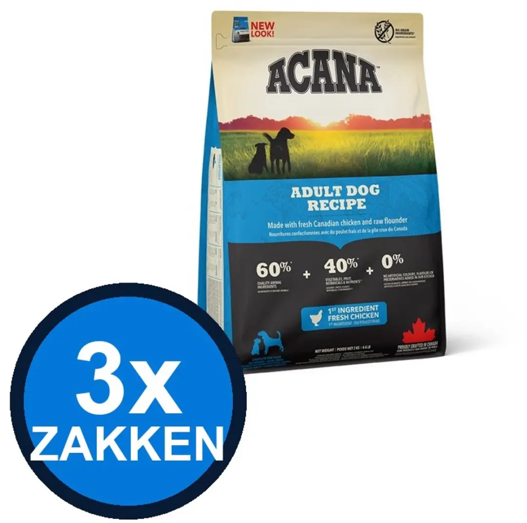 Acana Dog Adult Hondenvoer Droogvoer 2kg