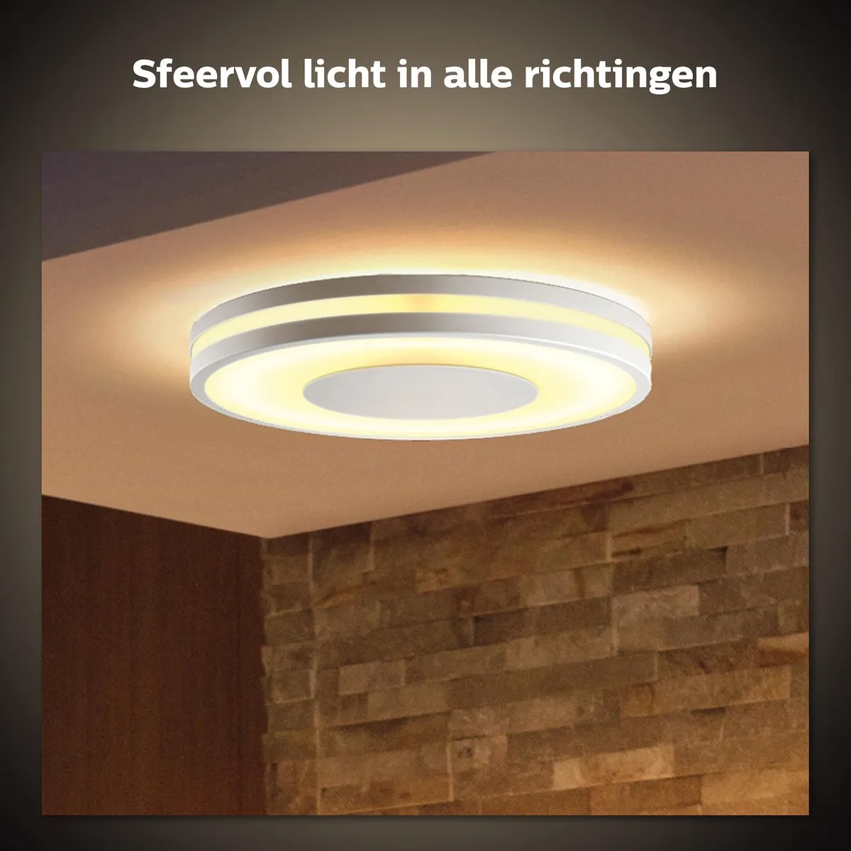 Philips Hue Being Plafondlamp - 2 Lichtpunten - 34,8cm Wit