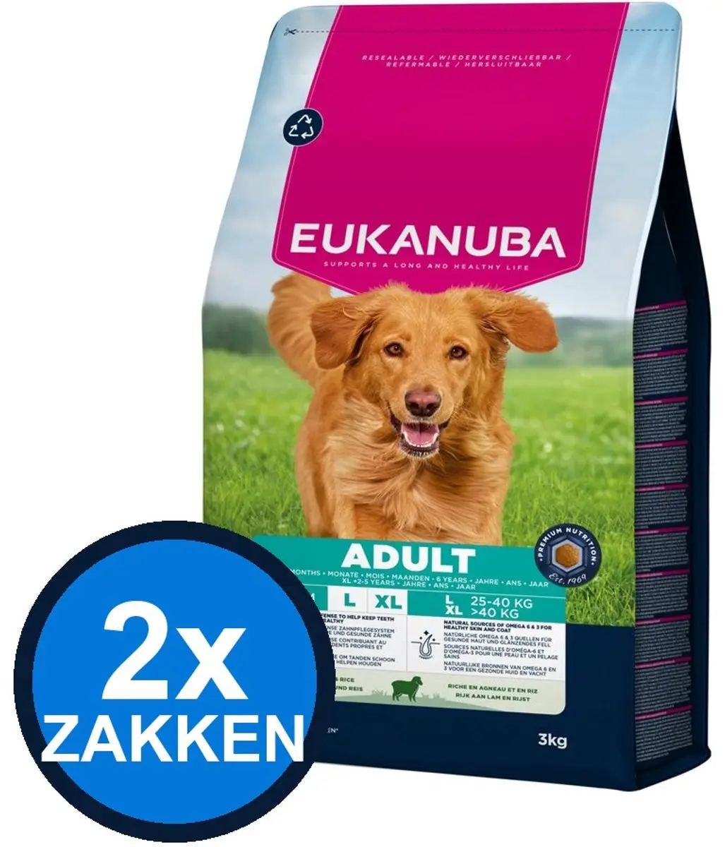Eukanuba Life Care Adult Large Lam & Rijst