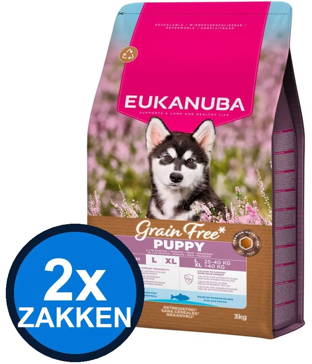 Eukanuba Grain Free Puppy Large Ocean Fish