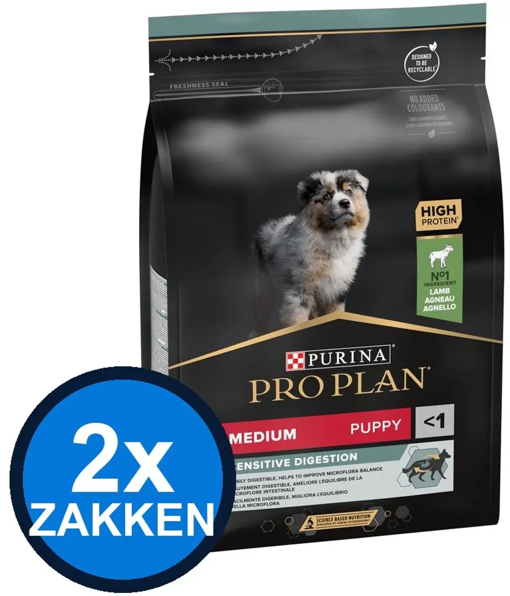 Pro Plan Puppy Medium Sensitive Digestion Lam