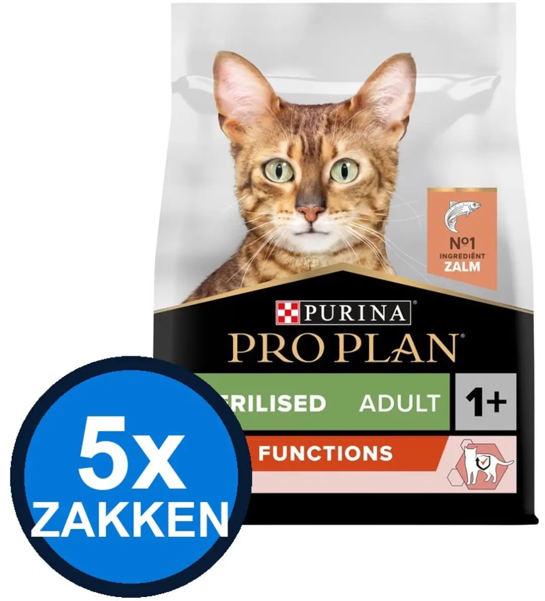 Pro Plan Adult Sterilised Zalm Kattenvoer Droogvoer 1.5kg