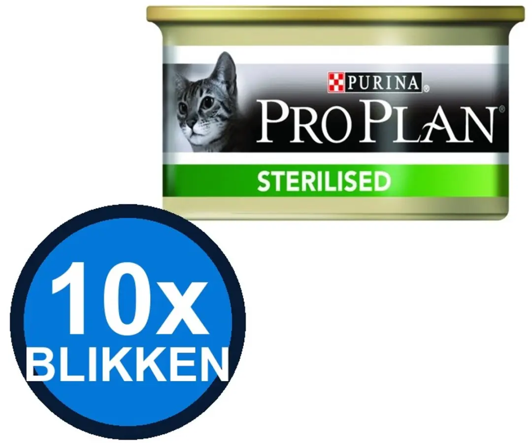 Pro Plan Cat Pate Sterilised Zalm & Tonijn