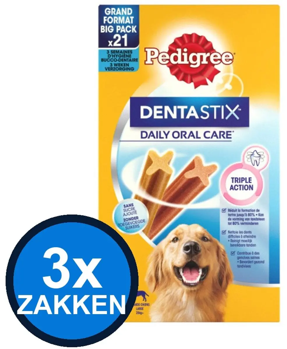 Pedigree Dentastix Maxi Multipack 21 Stuks