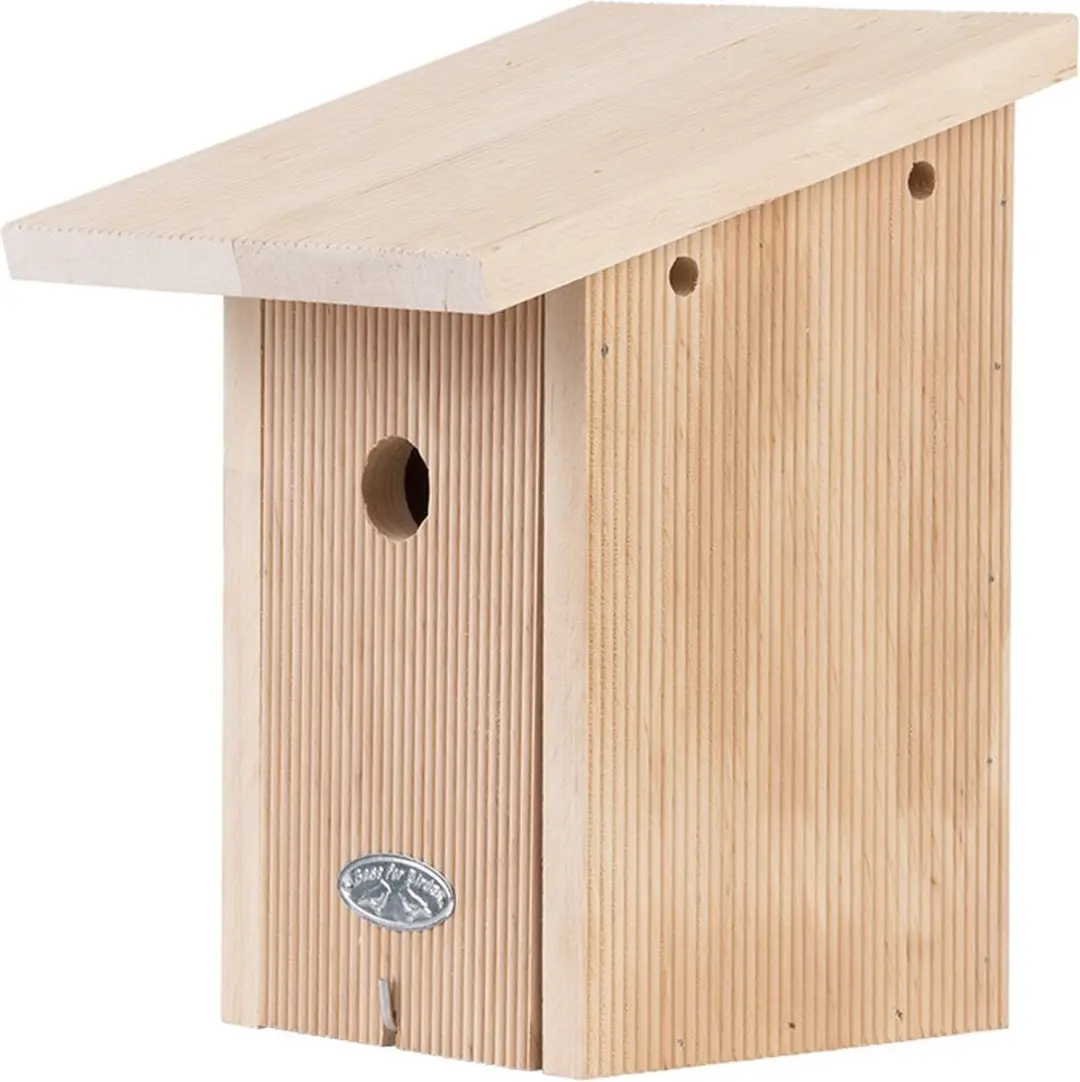 Esschert Design Nestkast Pimpelmees - Houtkleur - afbeelding 6 van 6