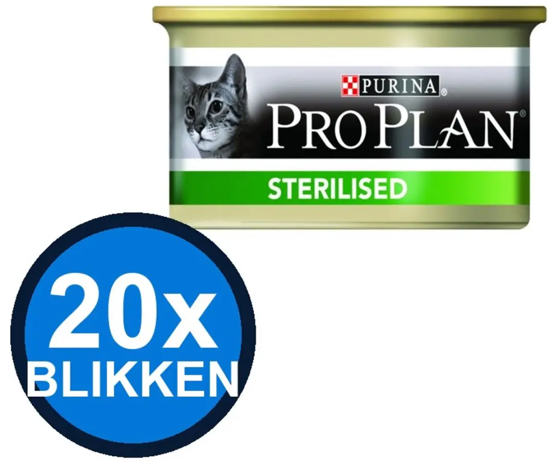 Pro Plan Cat Pate Sterilised Zalm & Tonijn