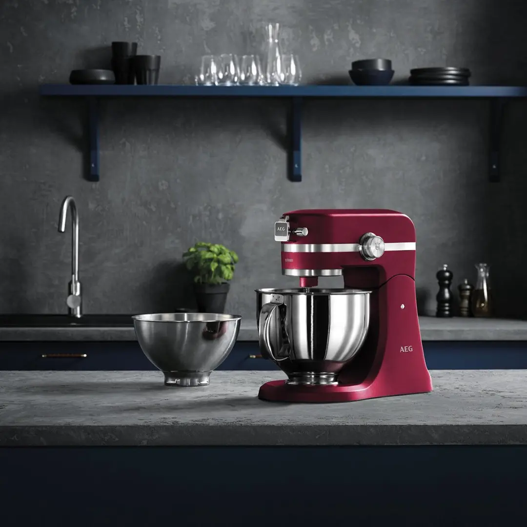 AEG 950008598 Keukenmachine 1200W - 10 Snelheden - Rood