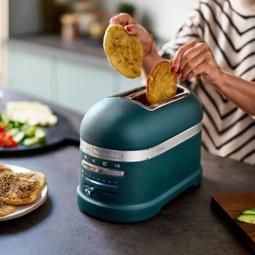 KitchenAid Artisan 5KMT2204E Broodrooster - 2 Sneden - 1250W - Pebbled Palm