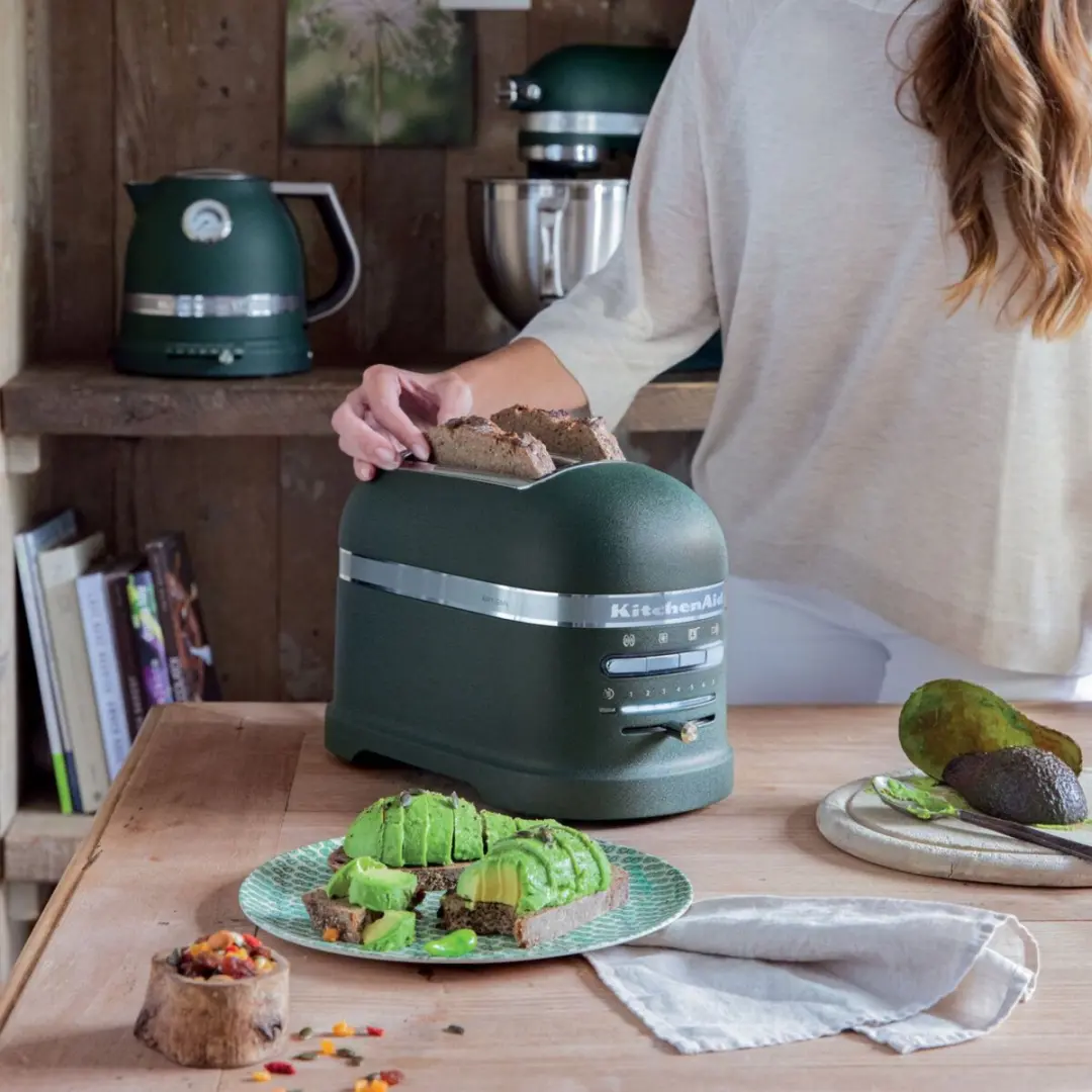 KitchenAid Artisan 5KMT2204E Broodrooster - 2 Sneden - 1250W - Pebbled Palm - afbeelding 6 van 6