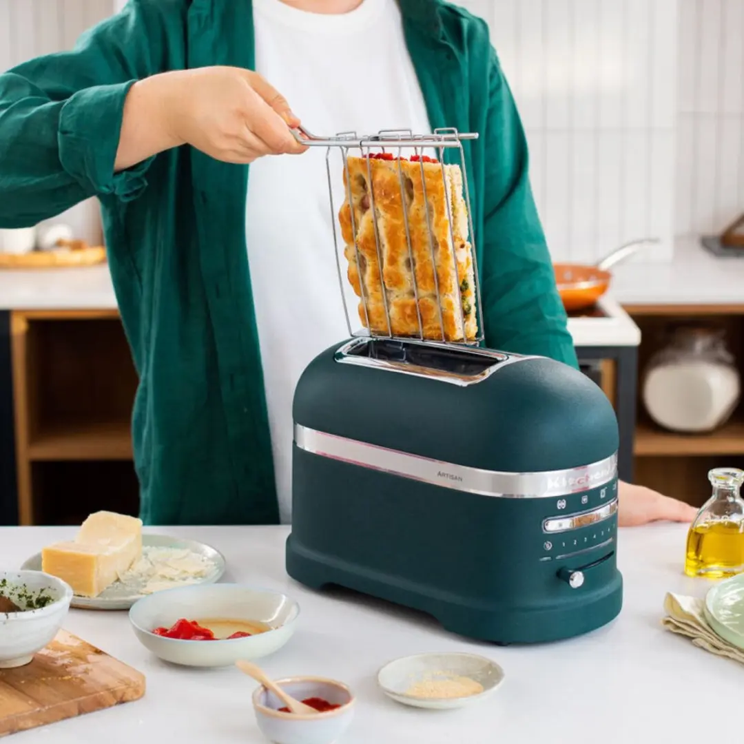KitchenAid Artisan 5KMT2204E Broodrooster - 2 Sneden - 1250W - Pebbled Palm