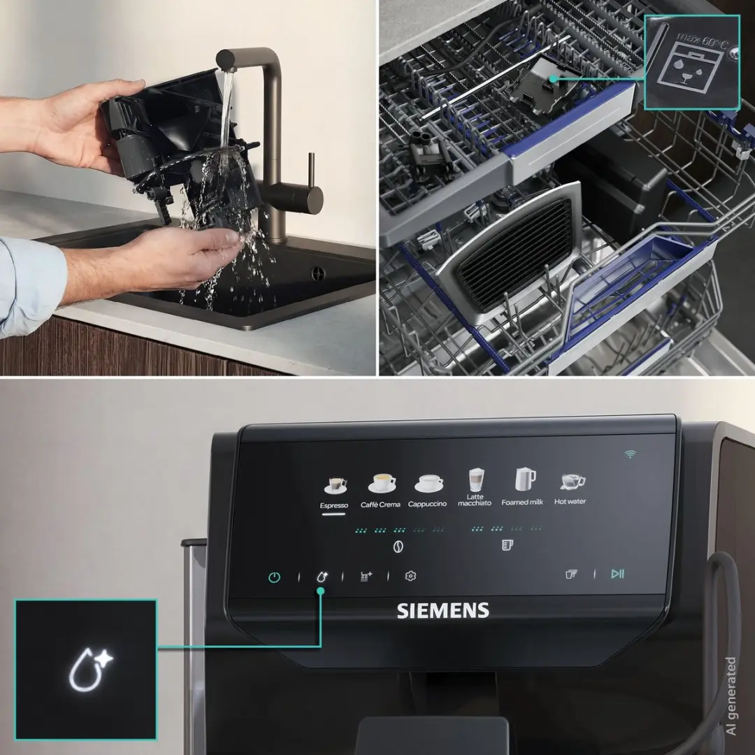 Siemens EQ500 iAroma TP551E09 Volautomatische Koffiemachine - Piano-zwart