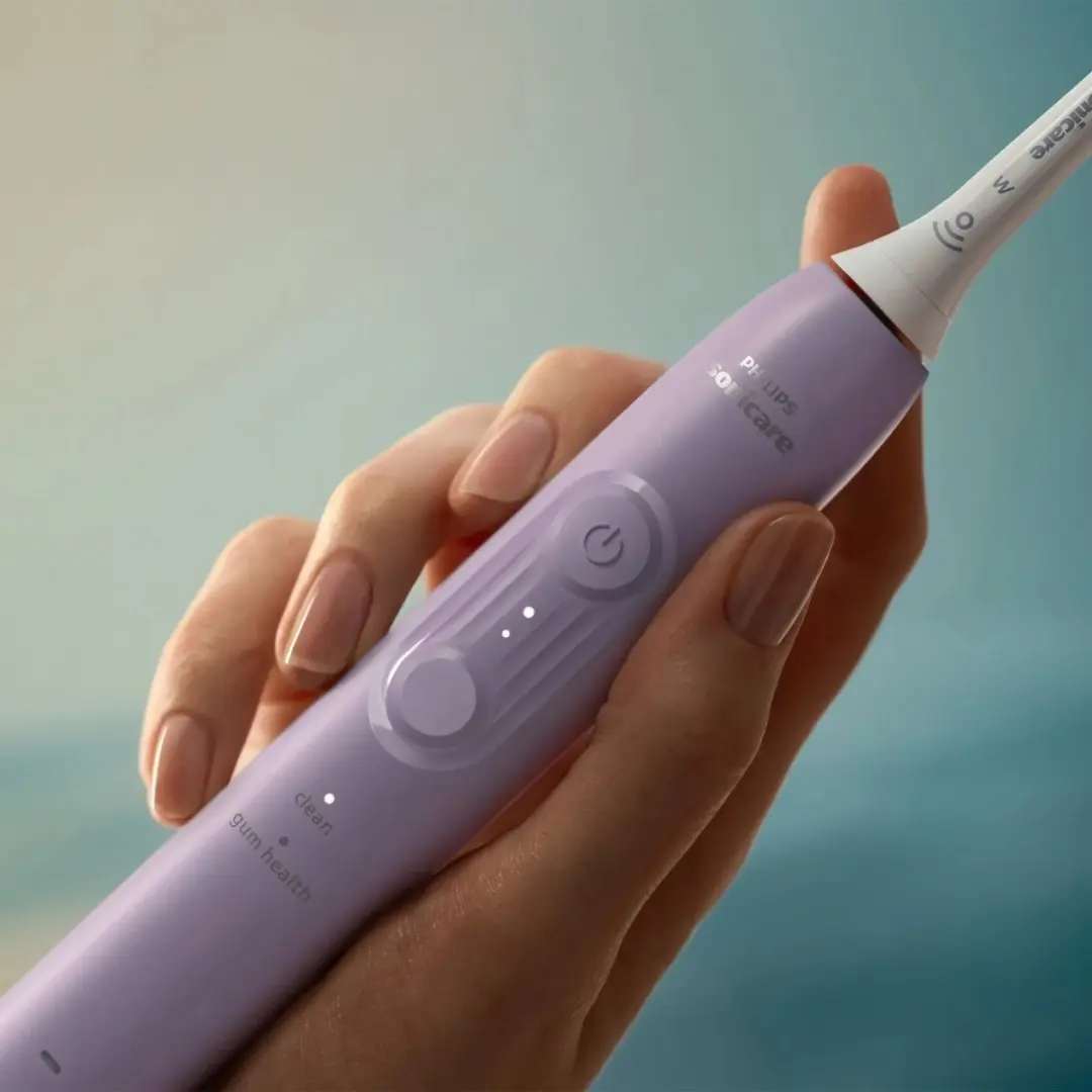 Philips Sonicare 4100 HX4043/49 Sonische Tandenborstel - Lila - Reisetui - afbeelding 6 van 6