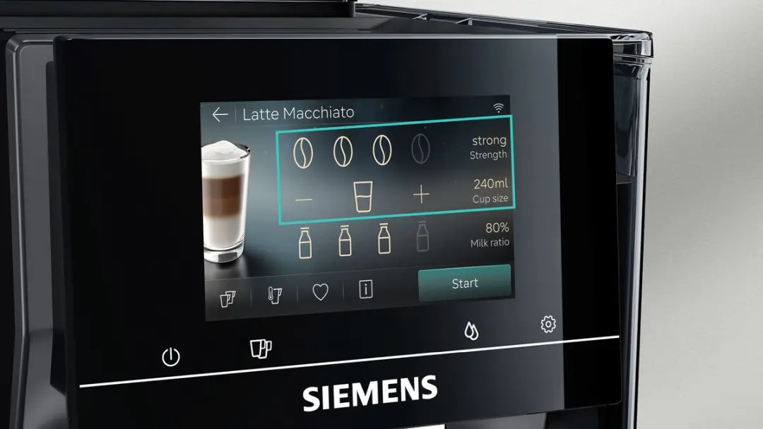 Siemens EQ700 iAroma TP725E01 Espresso Volautomaat - Grijs