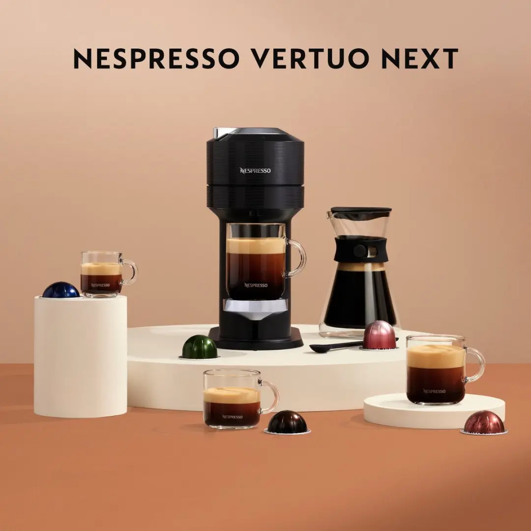 Krups Nespresso Vertuo Next XN910N Koffiecupmachine - Mat Zwart - afbeelding 6 van 6