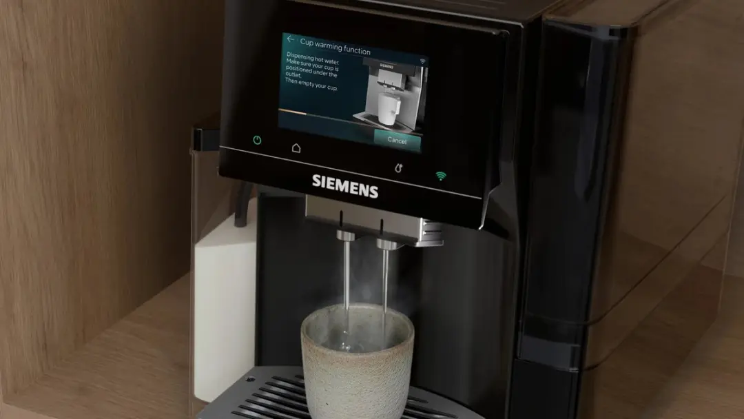 Siemens EQ.700 TQ7X5B03 Espressomachine - 1500W - Roestvrijstaal/Zwart