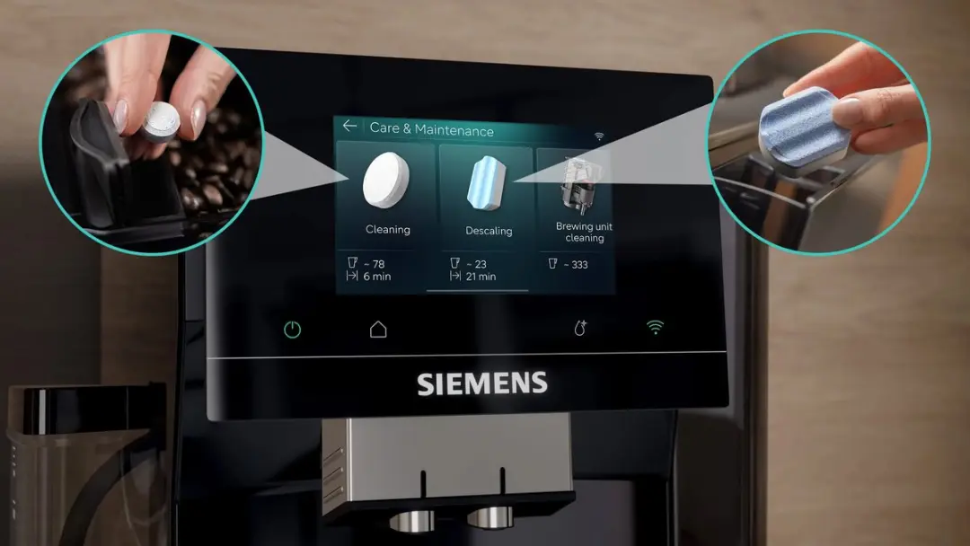 Siemens EQ.700 TQ7X5B03 Espressomachine - 1500W - Roestvrijstaal/Zwart
