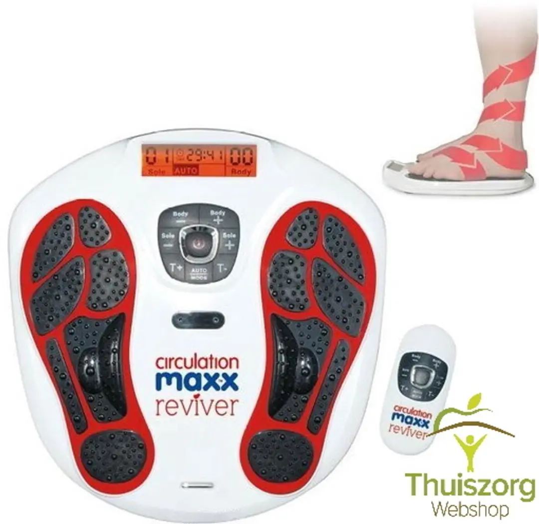 BioEnergiser Circulation Maxx CMI003 Bloedcirculatieapparaat - Voetmassage & Spierstimulatie - Wit