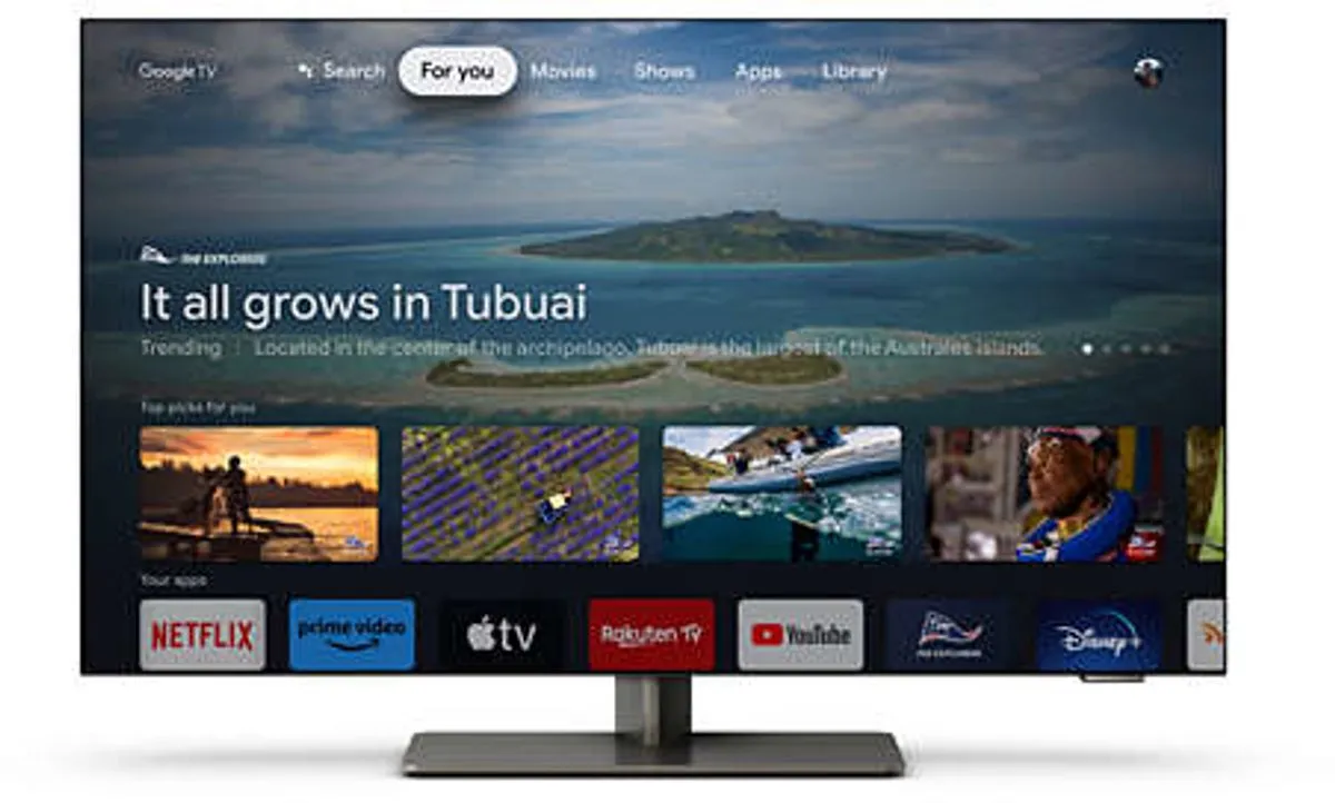 Philips 42OLED808 42 inch OLED TV - Grijs