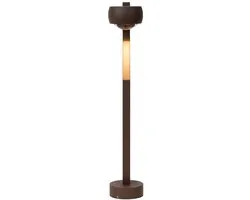 Lucide ESTAL Sokkellamp LED 9W 2700K - Roestbruin