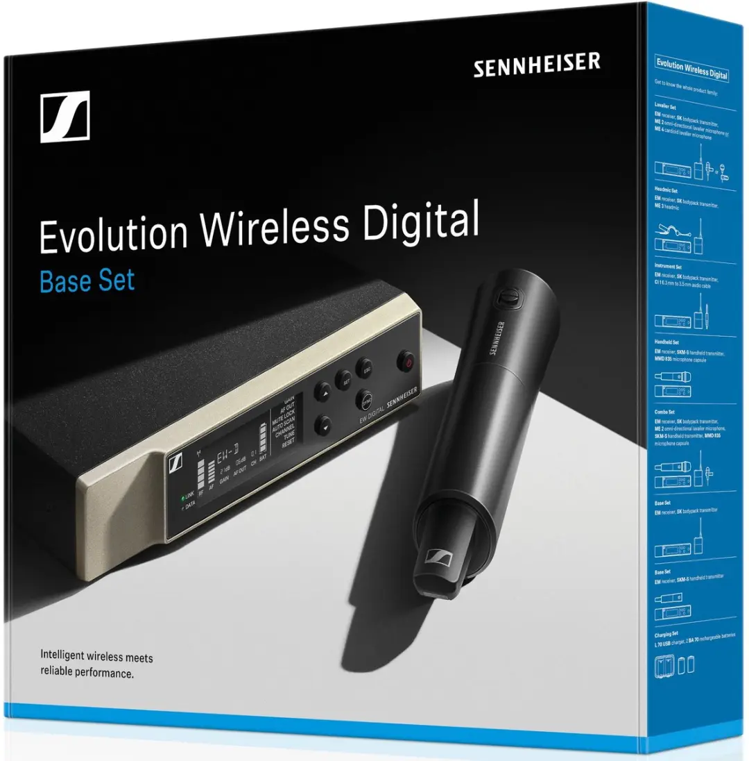 Sennheiser EW-D SKM-S Base Set R1-6 Draadloze Microfoon - Multikleur