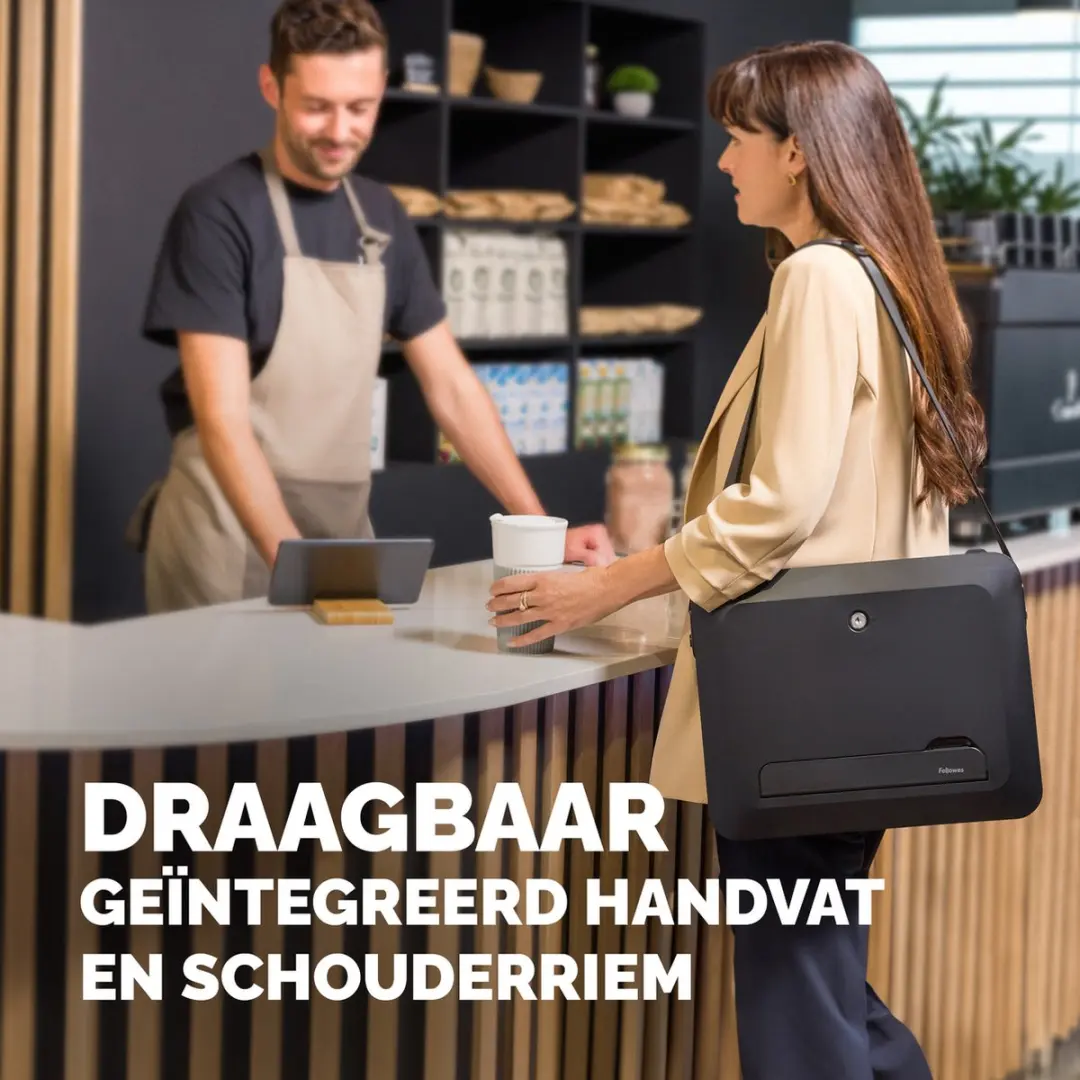 Fellowes Breyta 100016564 Laptopstandaard & Tas 2-in-1 - 14" - Zwart