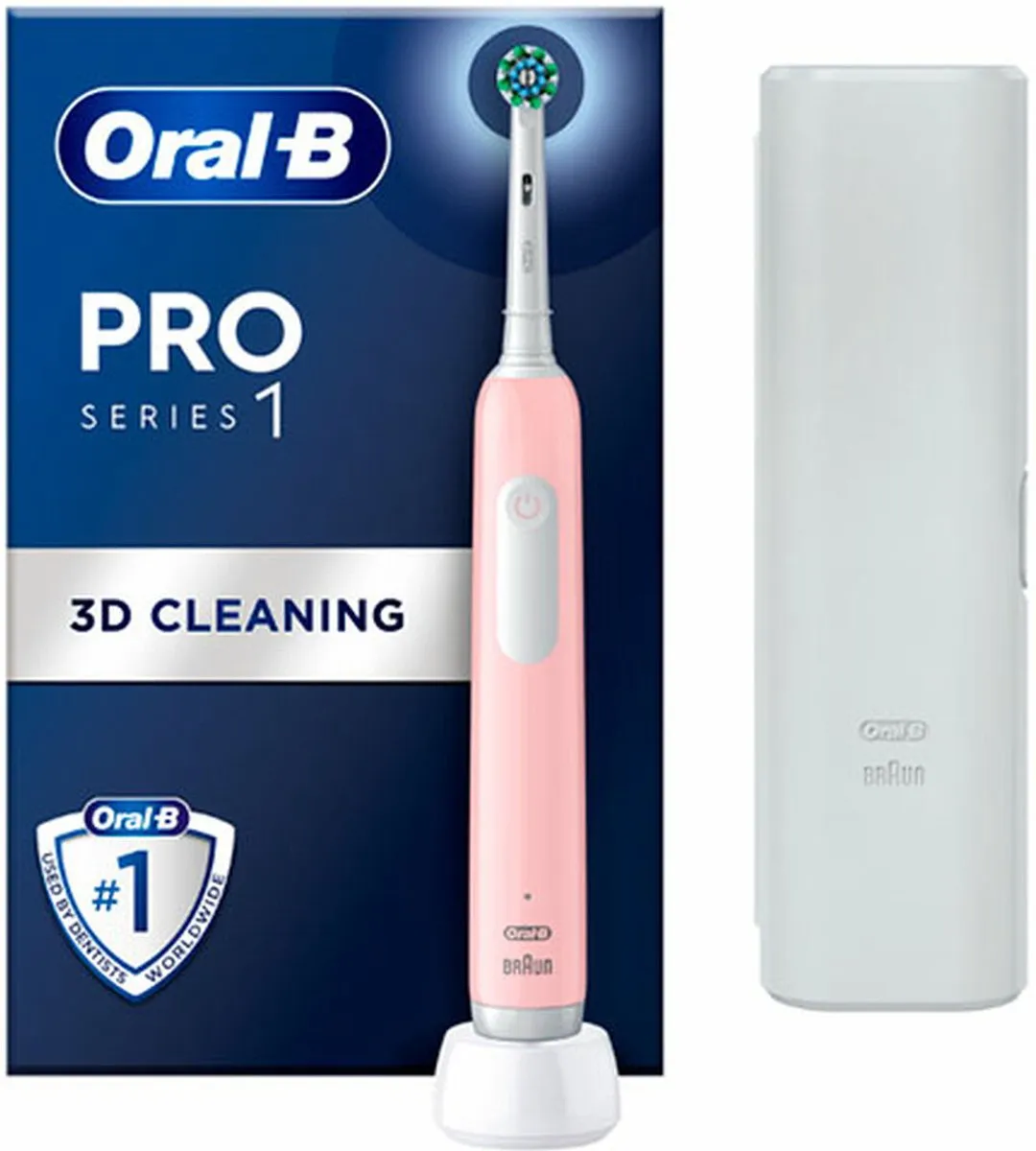 Oral-B PRO 1 Roze Elektrische Tandenborstel