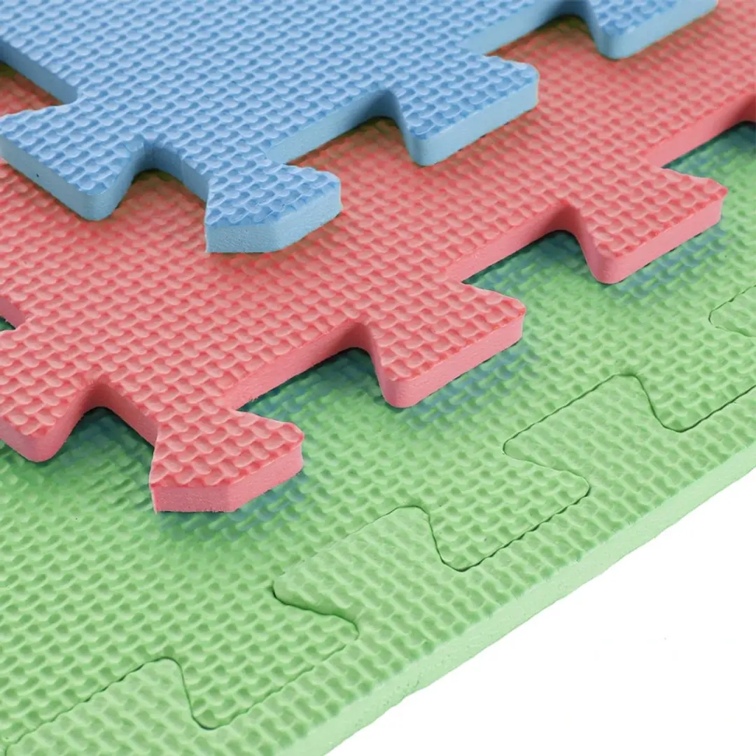 HMS One Fitness Puzzelmat - Set van 9 - 10mm - Multicolor