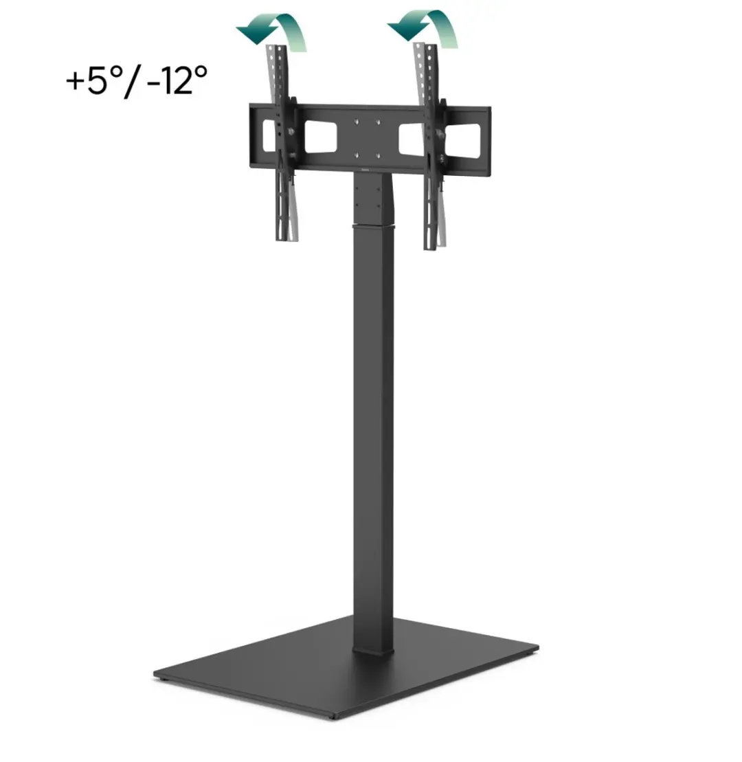 Hama TV Voet Hoog 75" Draaibaar - 40kg - VESA 600x400 - Verstelbaar