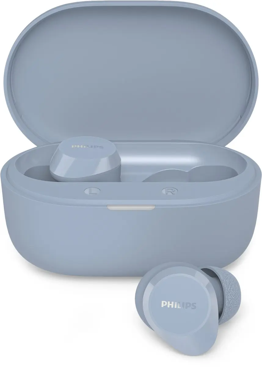 Philips TAT1300LB True Wireless Oordopjes - 24 Uur - IPX4 - Lichtblauw/Violet