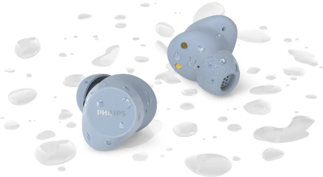 Philips TAT1300LB True Wireless Oordopjes - 24 Uur - IPX4 - Lichtblauw/Violet