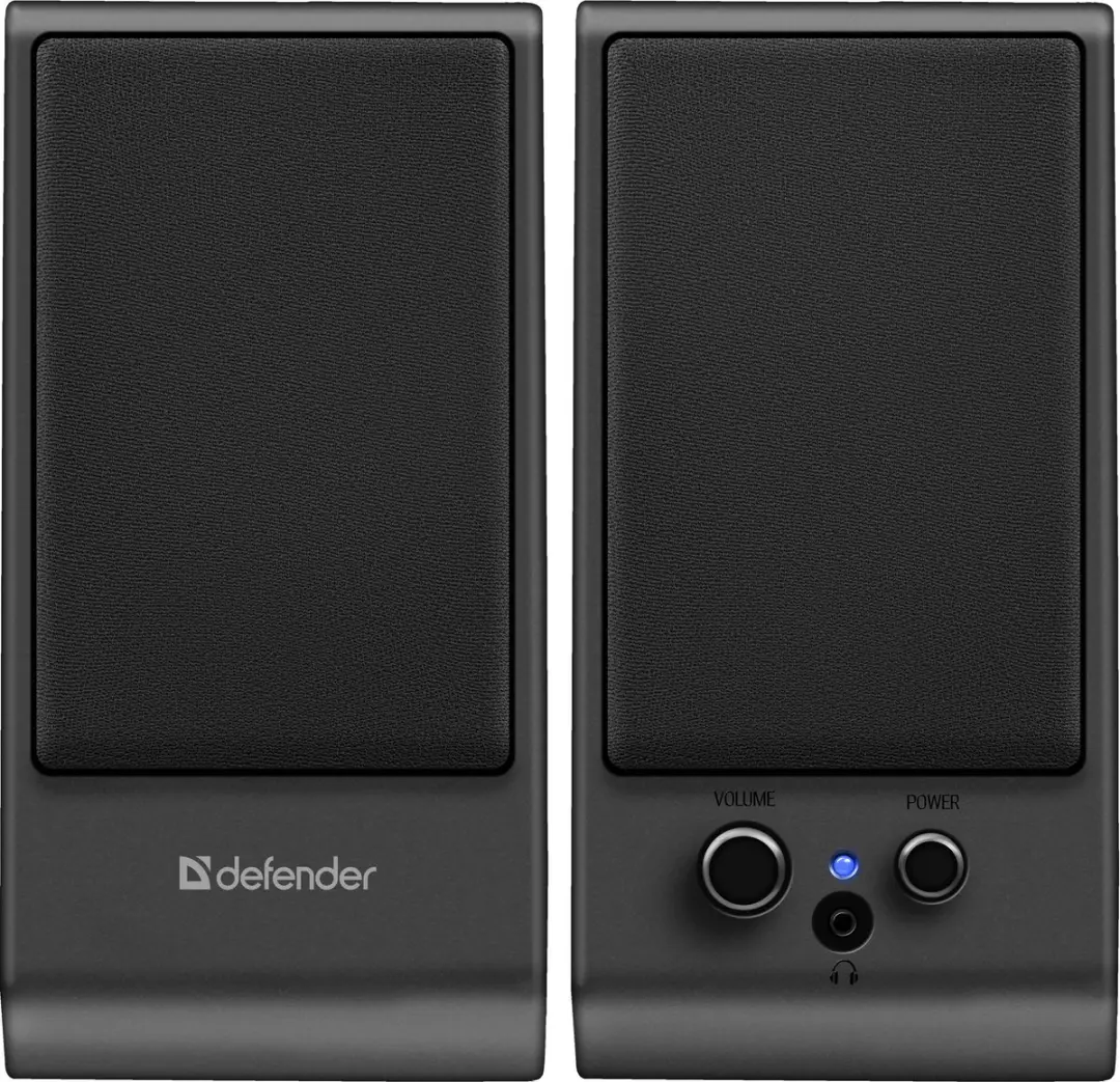 Defender SPK-170 Serie 2.0 Luidsprekers 6W USB - Zwart