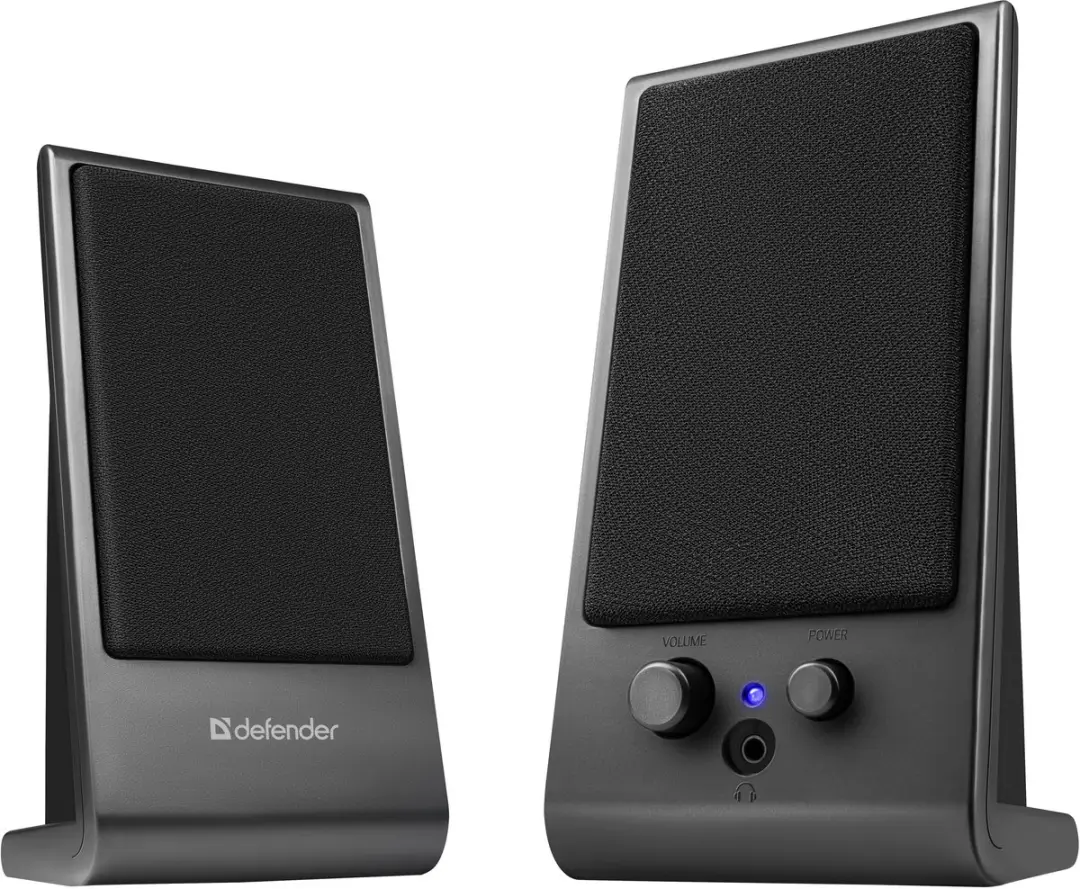 Defender SPK-170 Serie 2.0 Luidsprekers 6W USB - Zwart