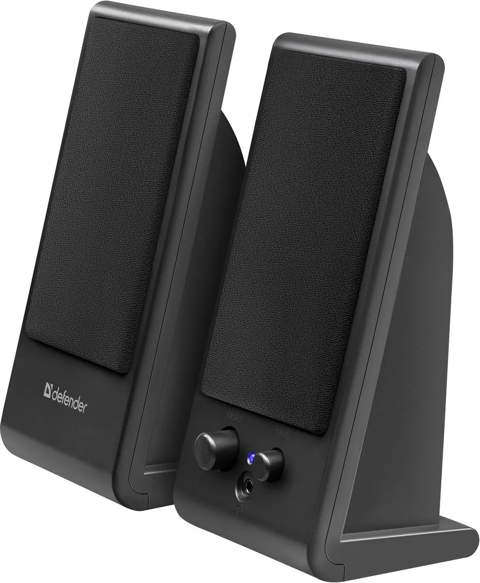 Defender SPK-170 Serie 2.0 Luidsprekers 6W USB - Zwart