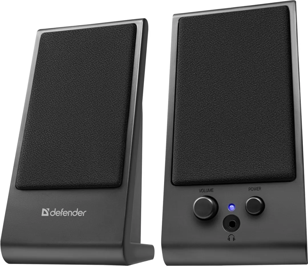 Defender SPK-170 Serie 2.0 Luidsprekers 6W USB - Zwart