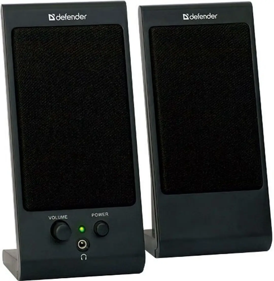 Defender SPK-170 Serie 2.0 Luidsprekers 6W USB - Zwart - afbeelding 6 van 6