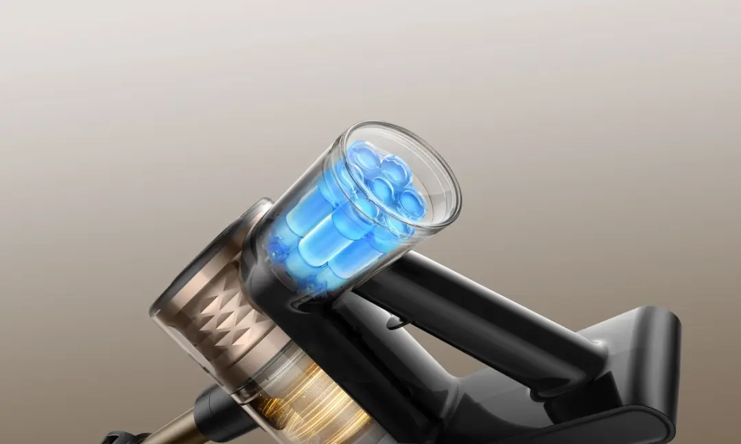 Dreame R10s Lite Snoerloze Stofzuiger - 25.000 Pa - Goud/Zwart