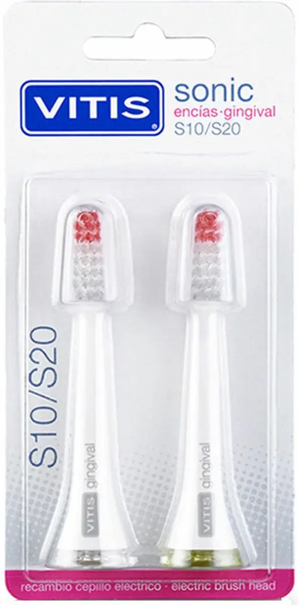 Vitis Sonic S10/S20 Gingival Reserve Onderdelen - 2 Stuks Wit