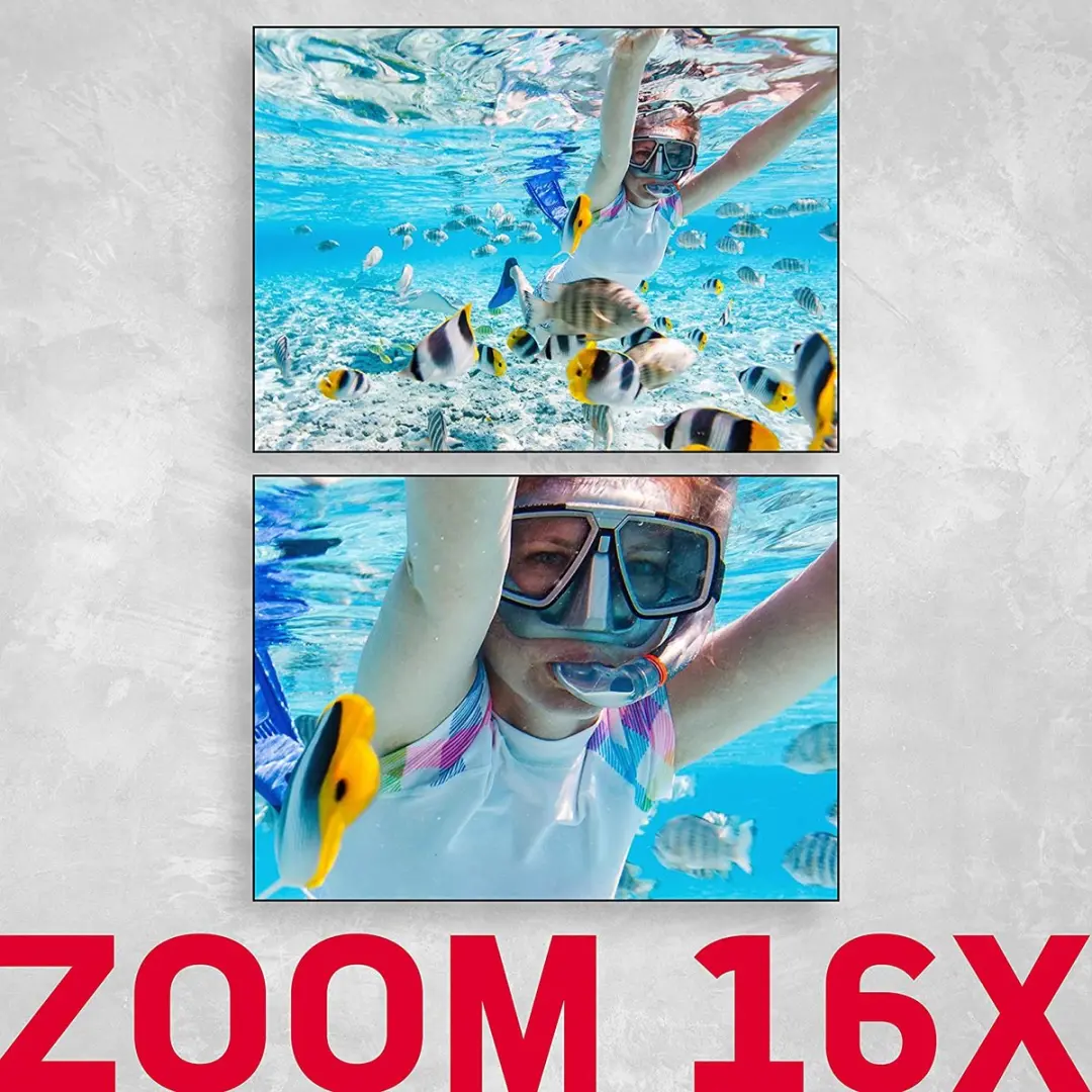 AgfaPhoto WP8000 Realishot Onderwatercamera - 24MP - Rood