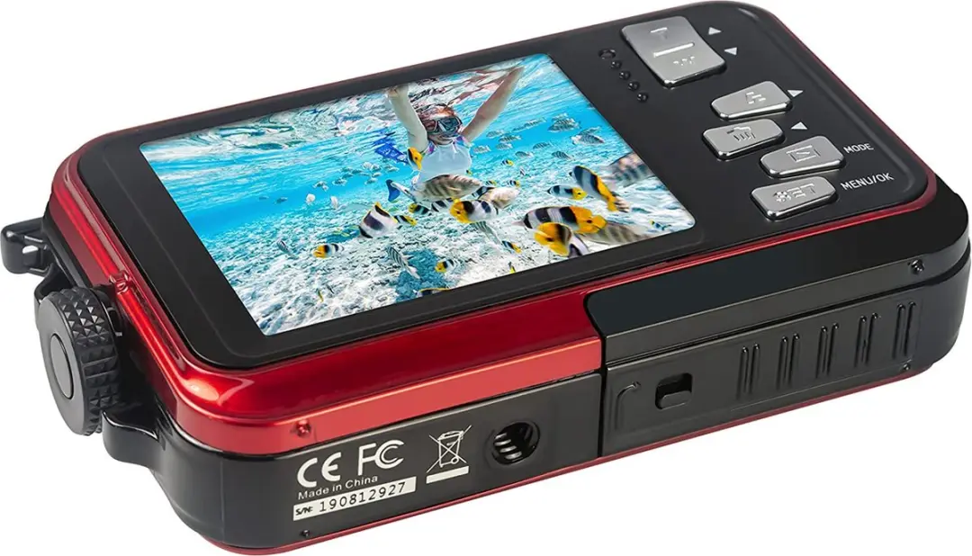 AgfaPhoto WP8000 Realishot Onderwatercamera - 24MP - Rood