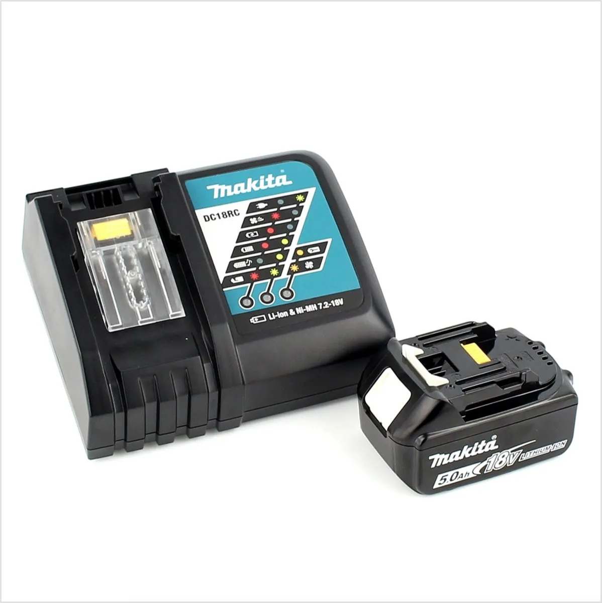 Makita DCL180RT1B Stofzuiger 18V - 0,65L - 1x Accu 5,0Ah - afbeelding 5 van 5