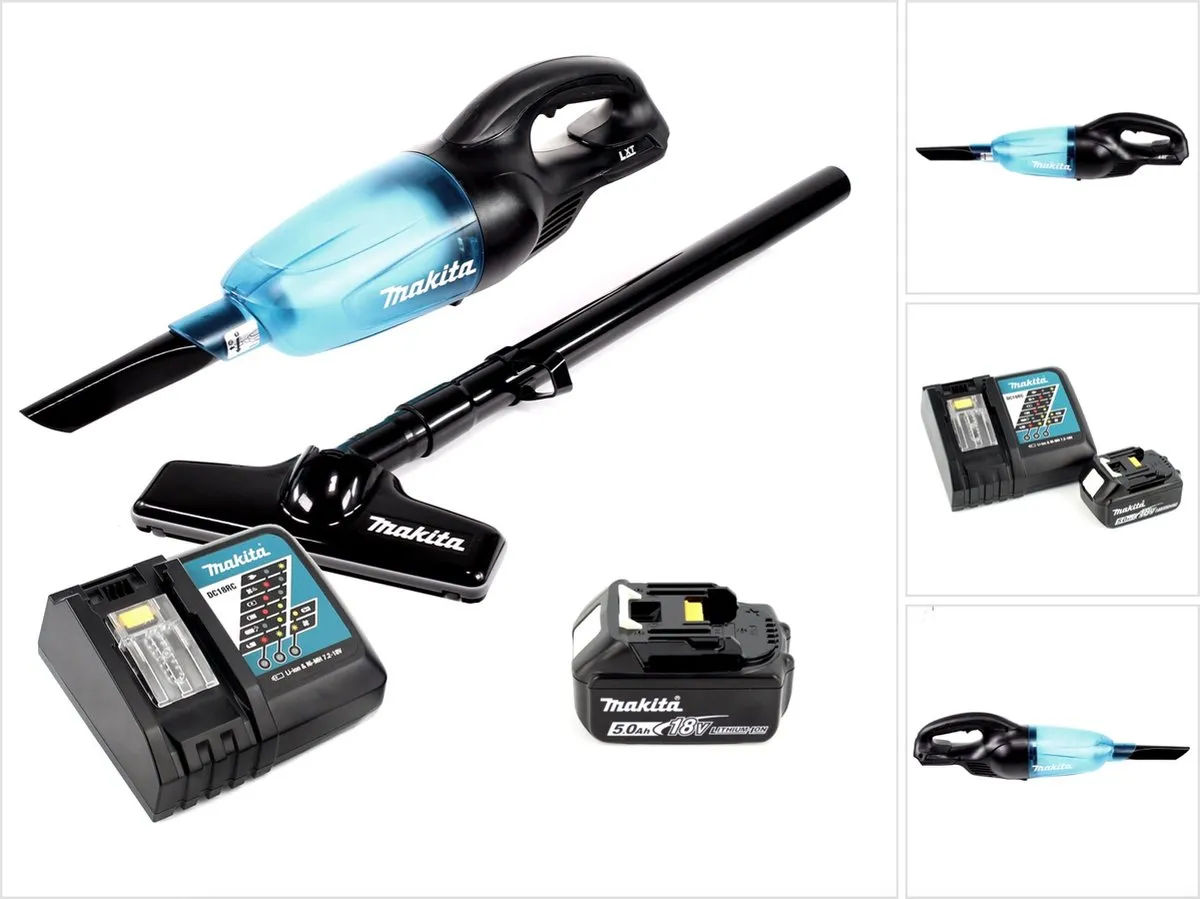 Makita DCL180RT1B Stofzuiger 18V