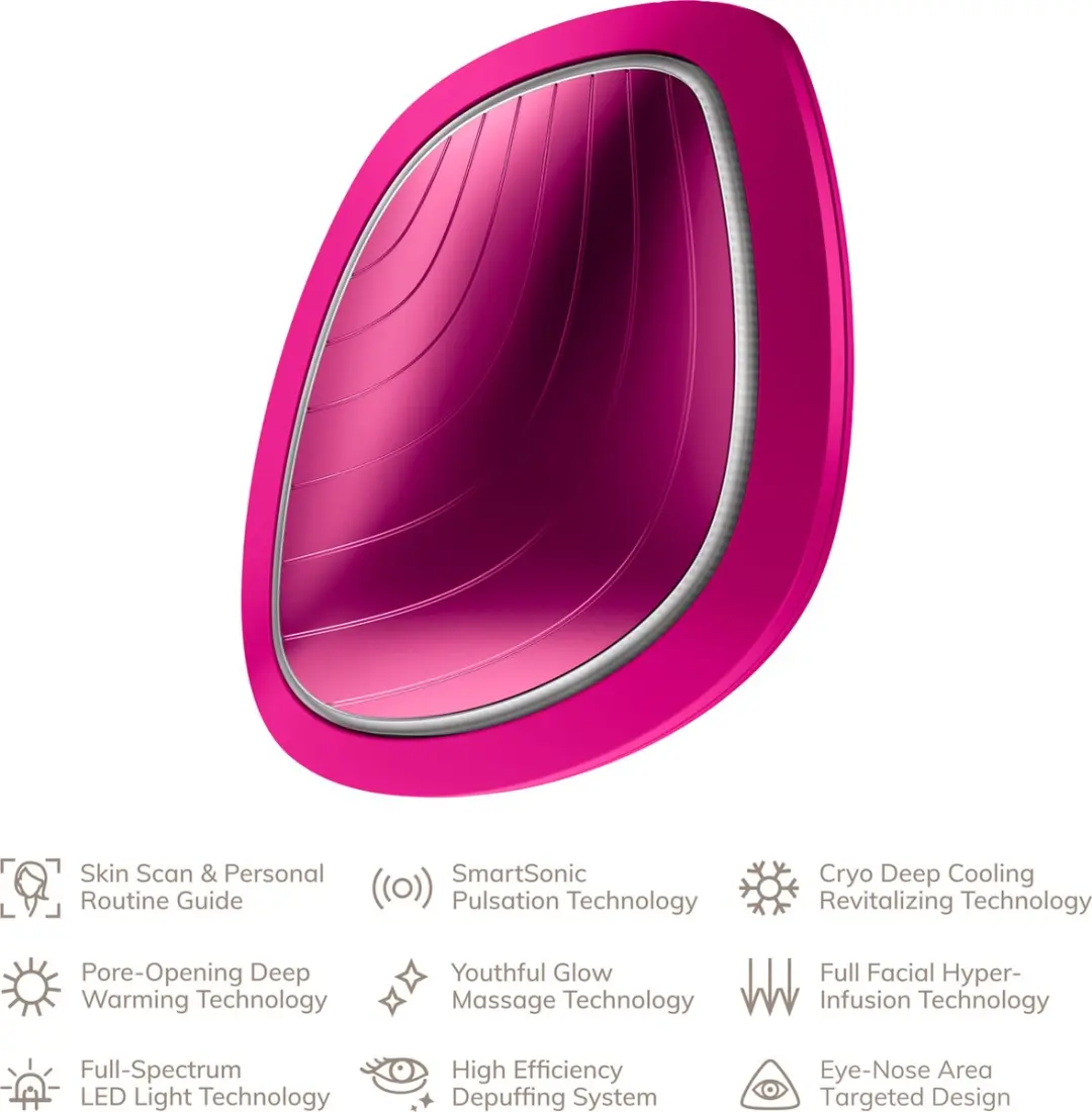 Geske SmartAppGuided Sonic Warm & Cool Mask GK000002MG01 - Magenta