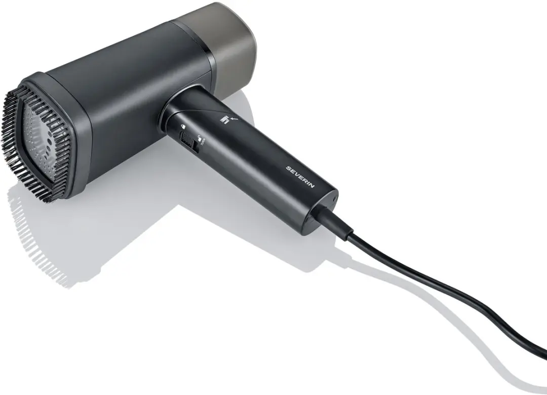 Severin DG 3282 Opvouwbare Stoomtang - 1400W - Zwart