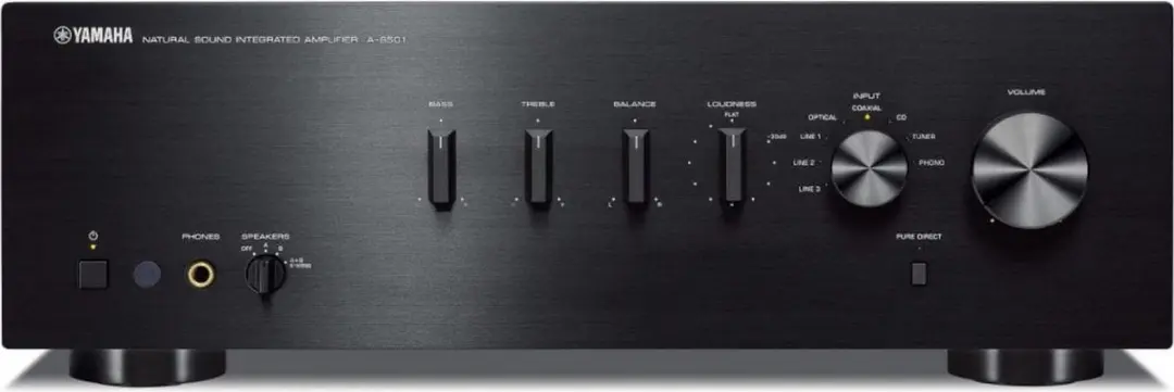 Yamaha A-S501 Geïntegreerde Versterker - 120W - Zwart - afbeelding 2 van 6