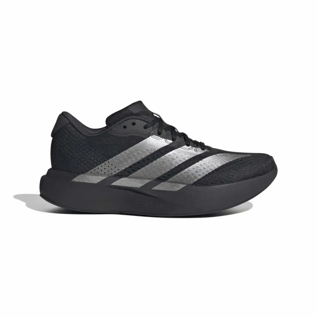Adidas Adizero Pacer Hardloopschoenen - Dames 38 2/3 - Core Black/Iron Metallic/Carbon