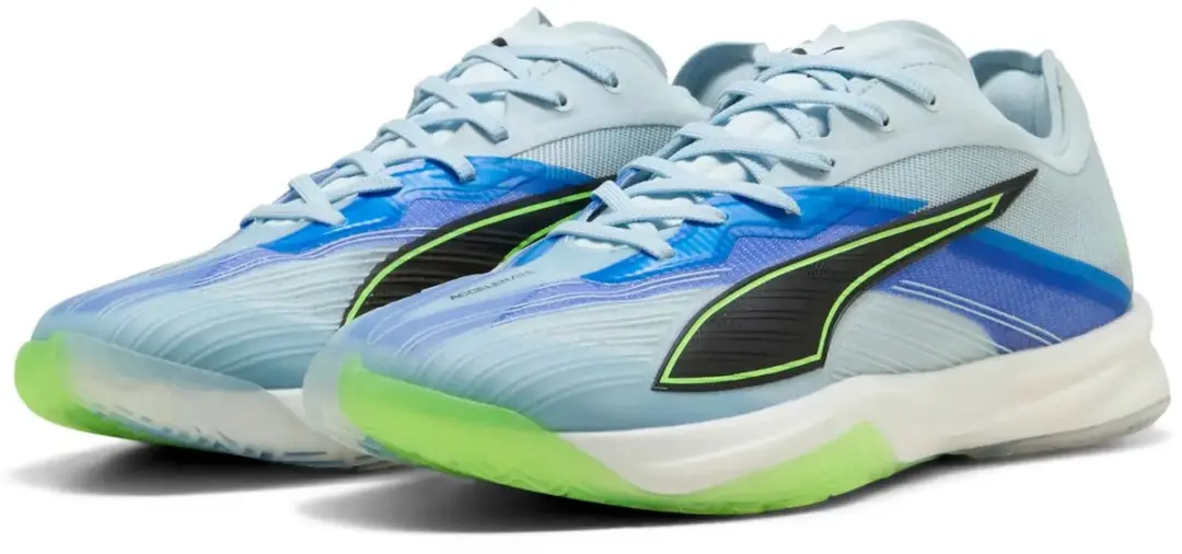 PUMA Accelerate Nitro SQD 5 Indoor Schoenen - Blauw