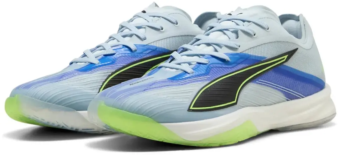 PUMA Accelerate Nitro SQD 5 Indoor Schoenen - Blauw