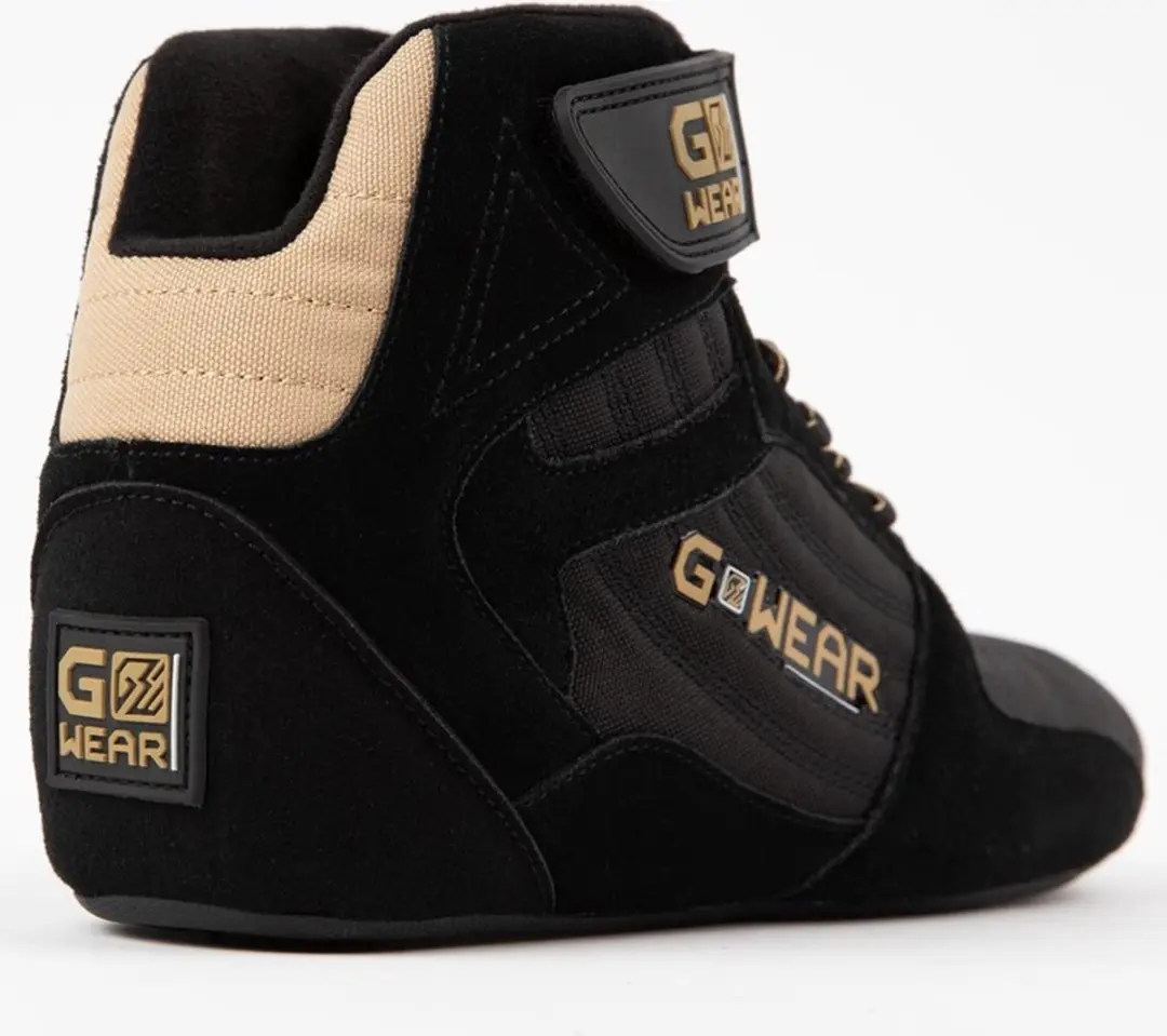 Gorilla Wear Gwear Pro High Tops Sportschoenen 42 - Zwart/Goud - afbeelding 6 van 6