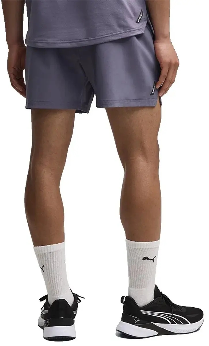 PUMA Pwrmode 5" Korte Sportbroek - S - Blauw