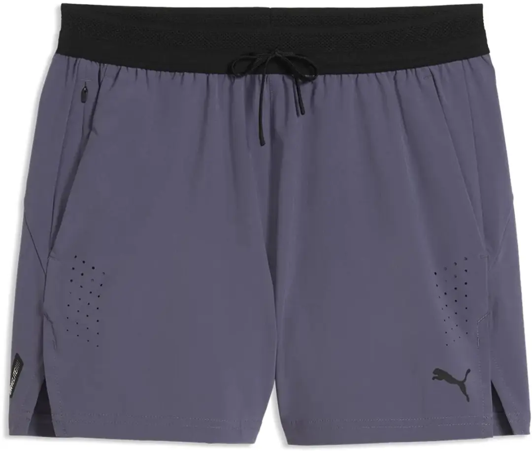 PUMA Pwrmode 5" Korte Sportbroek - S - Blauw